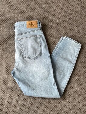 Calvin Klein Jeans Light Blue High-Rise